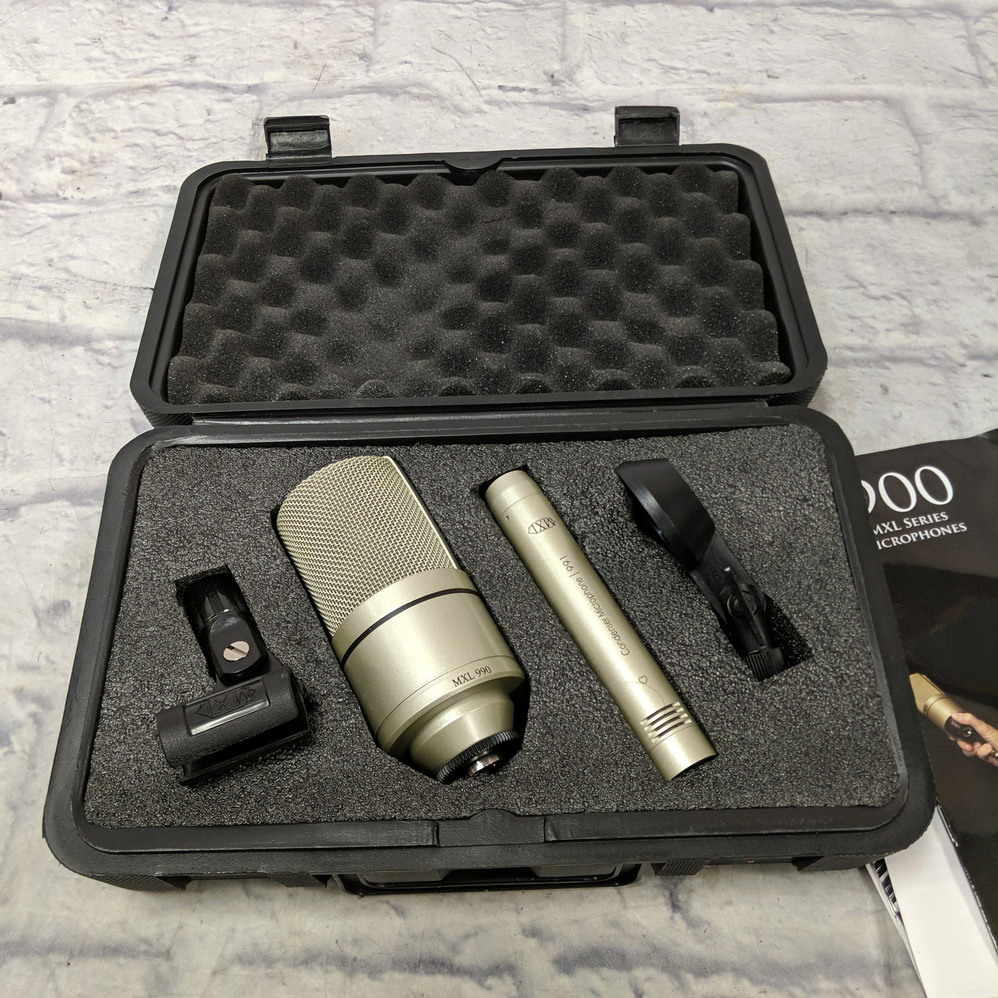 MXL 990 991 Microphone Set with Case