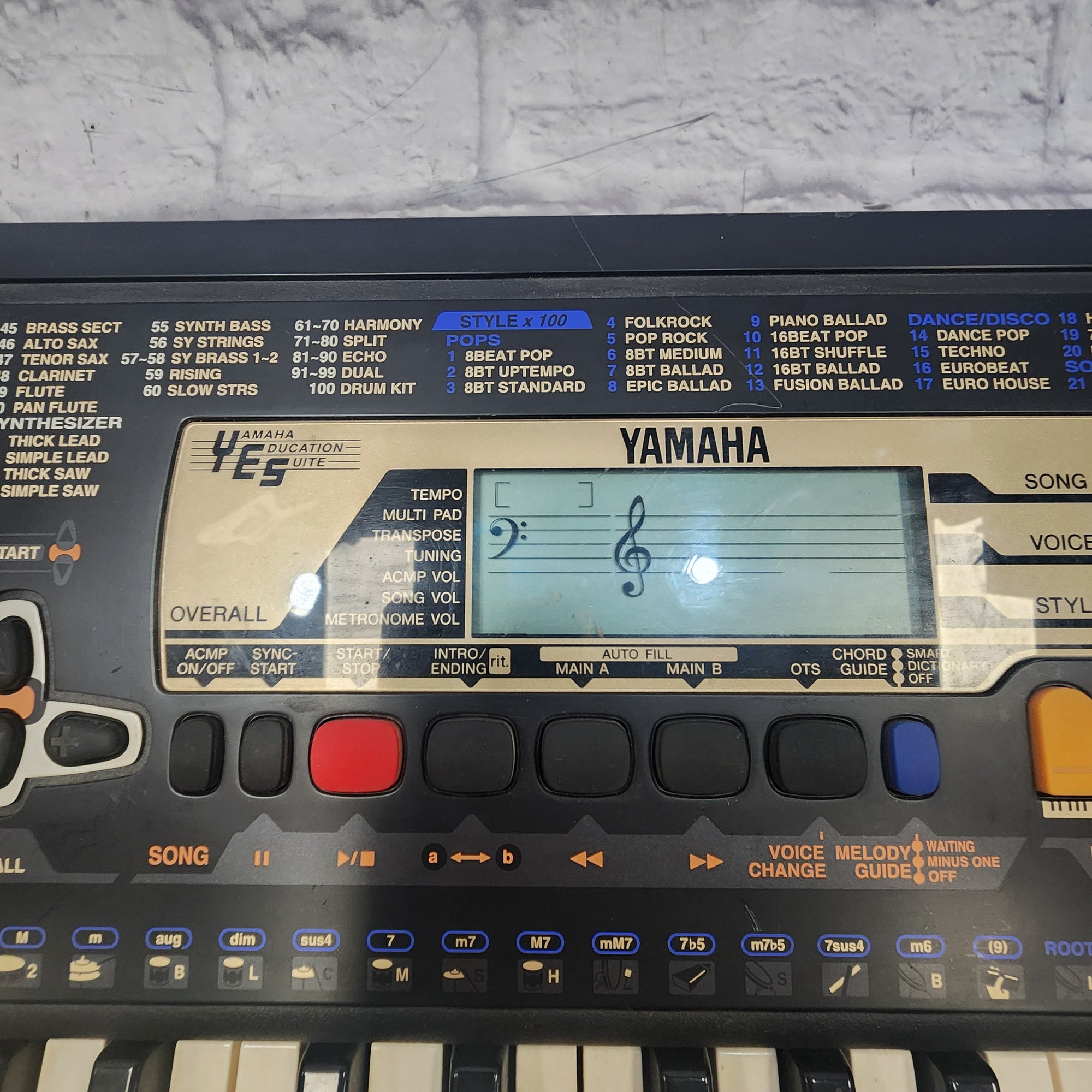 Yamaha  PSR-195 61-Key Keyboard VIntage 1990s