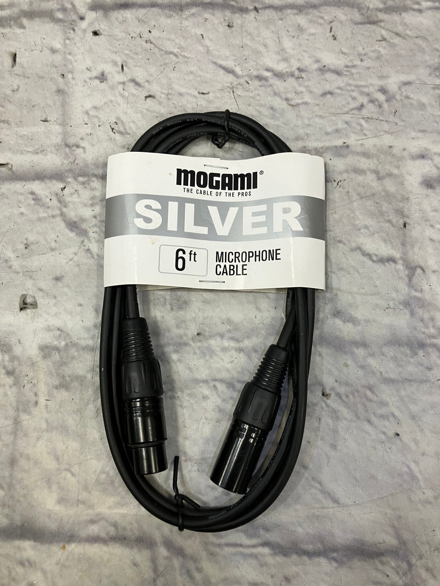 Mogami Silver Series 6' XLR Microphone Cable 6 ft.