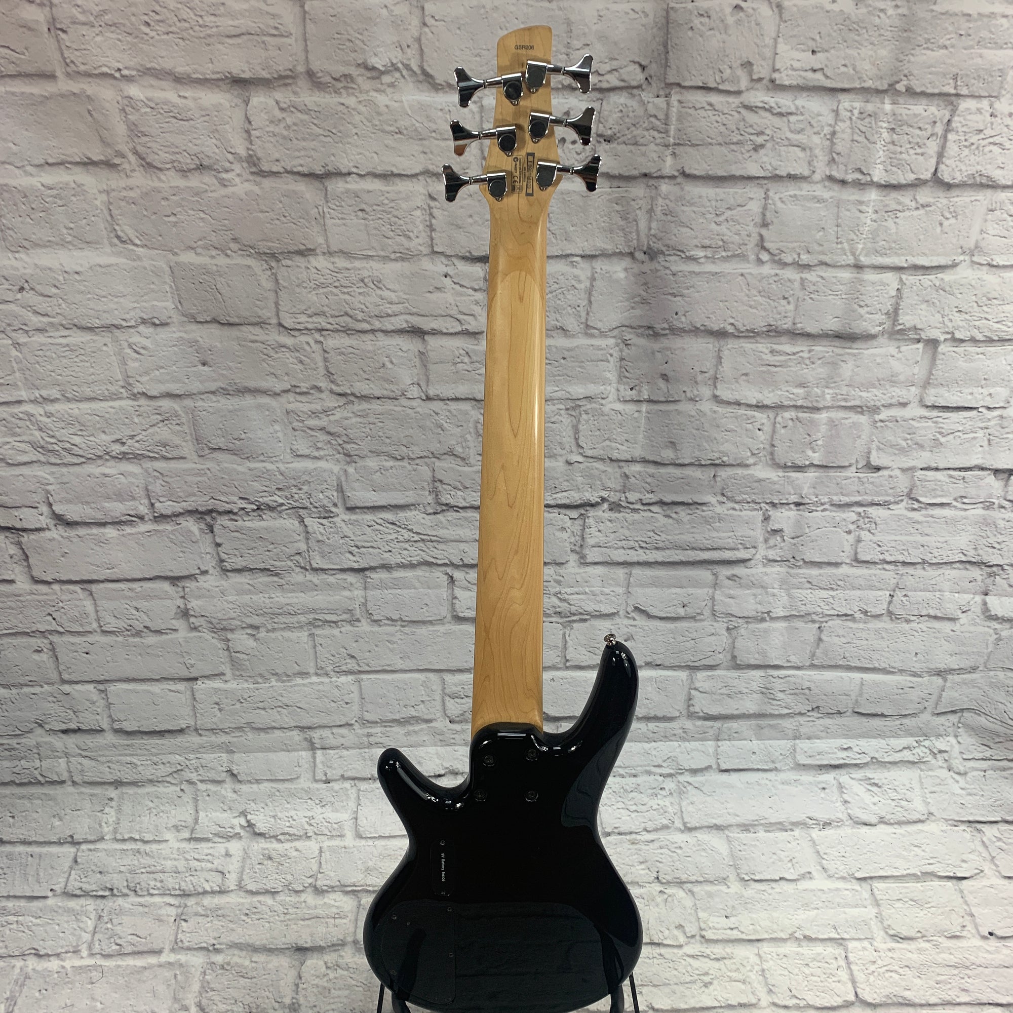 ベース Ibanez base Ibanez GSR206BK 6-string Bass, Black – Alto Music