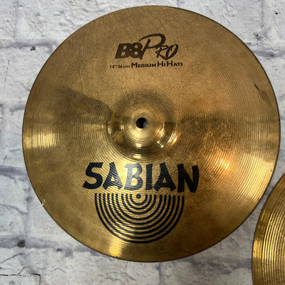 Sabian 14 B8 Pro Hi Hat Cymbal Pair