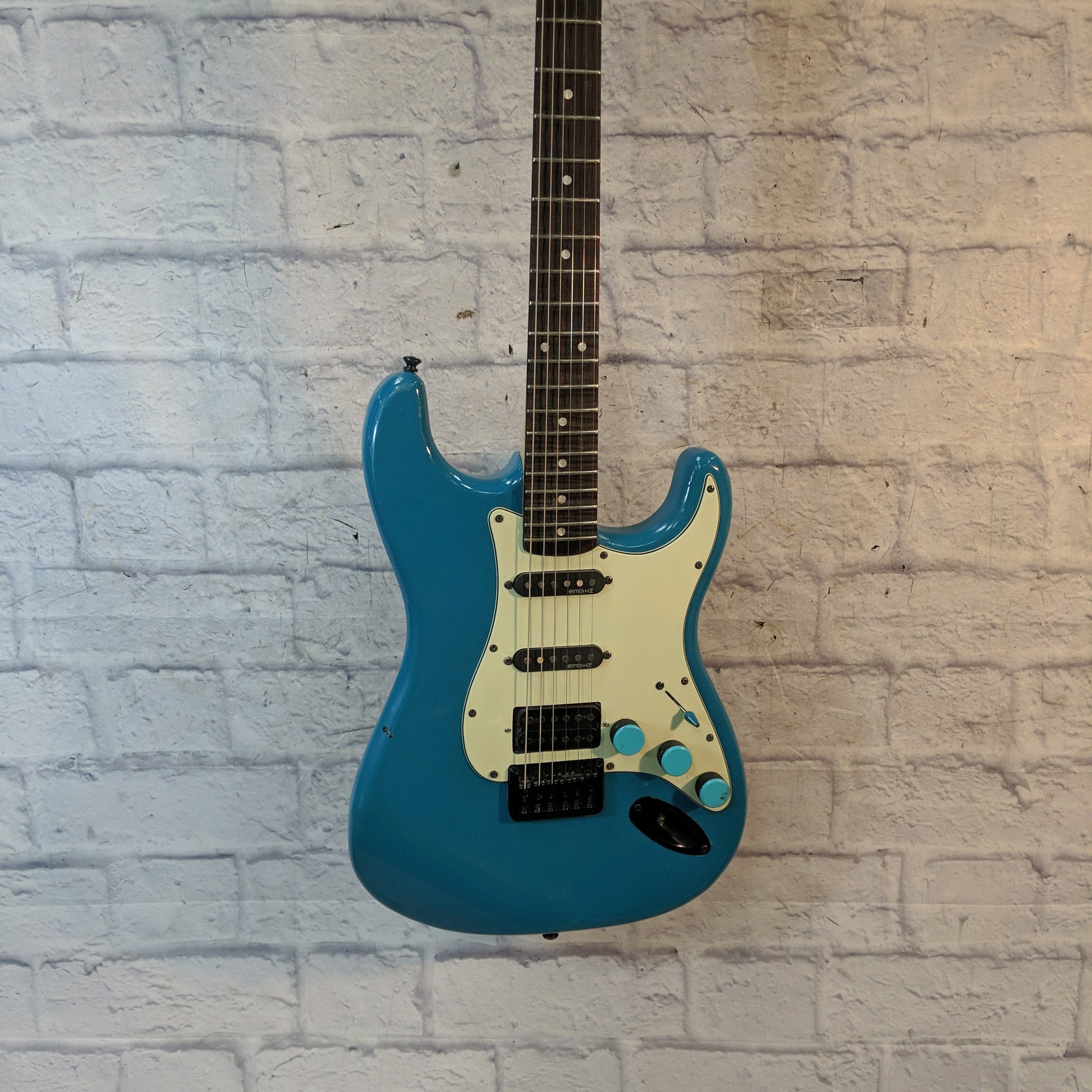 Squier Modified Stratocaster Refinished EMGs Scalloped