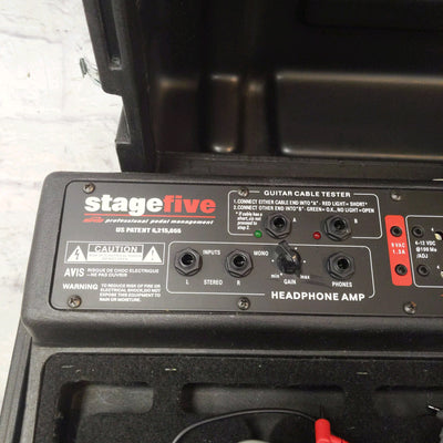 SKB Stage Five Pedal Board