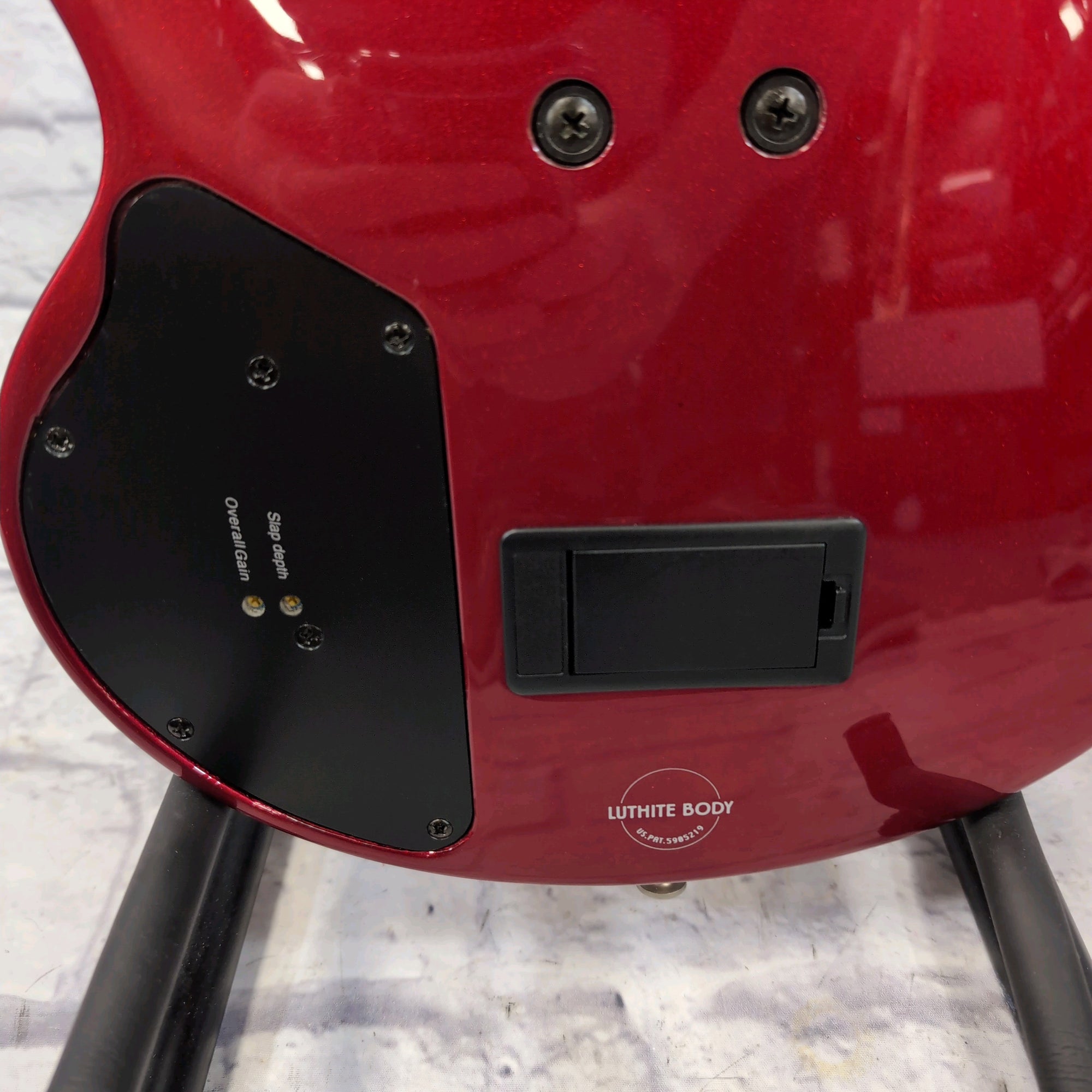 Cort Curbow 4 String MIK Bass Guitar - Red - Evolution Music