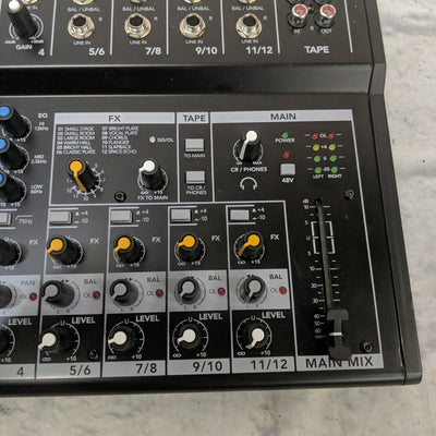 Mackie Mix12FX 12 Channel Mixer with Effects
