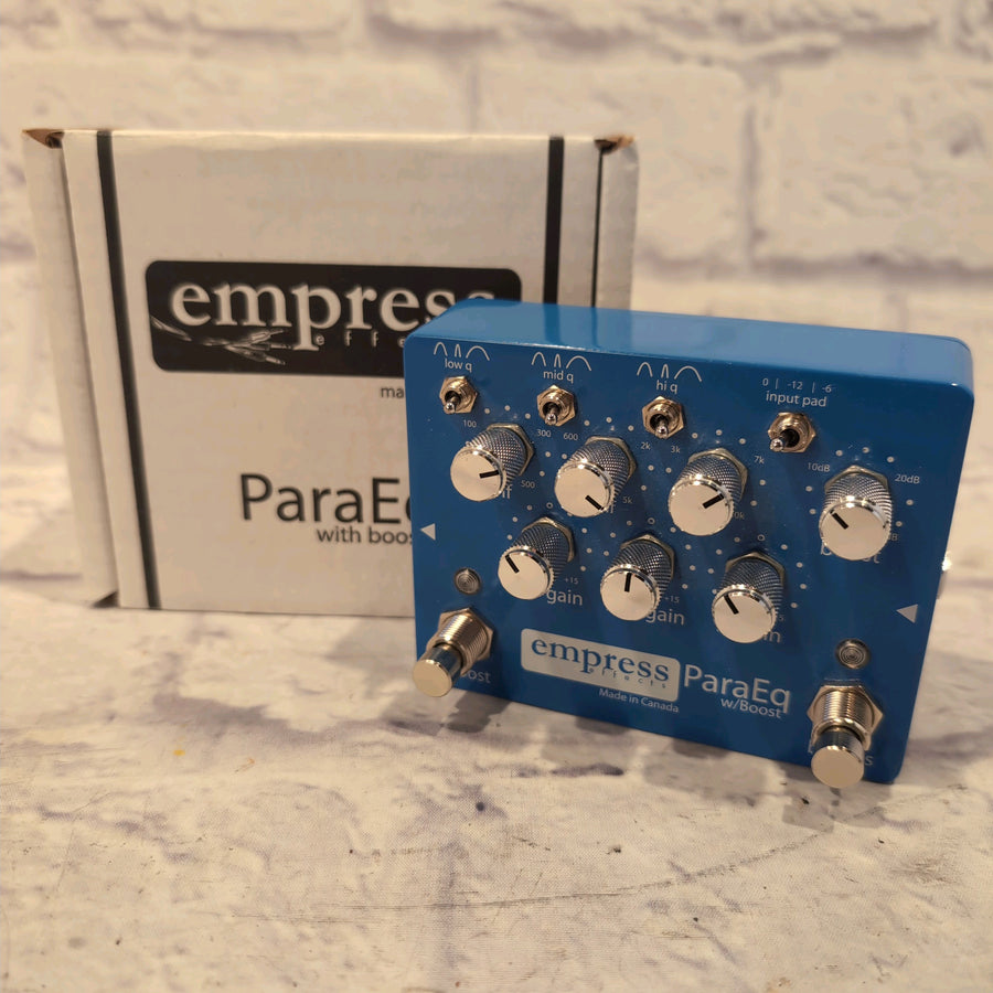 Empress ParaEQ  mk1 Parametric EQ Pedal