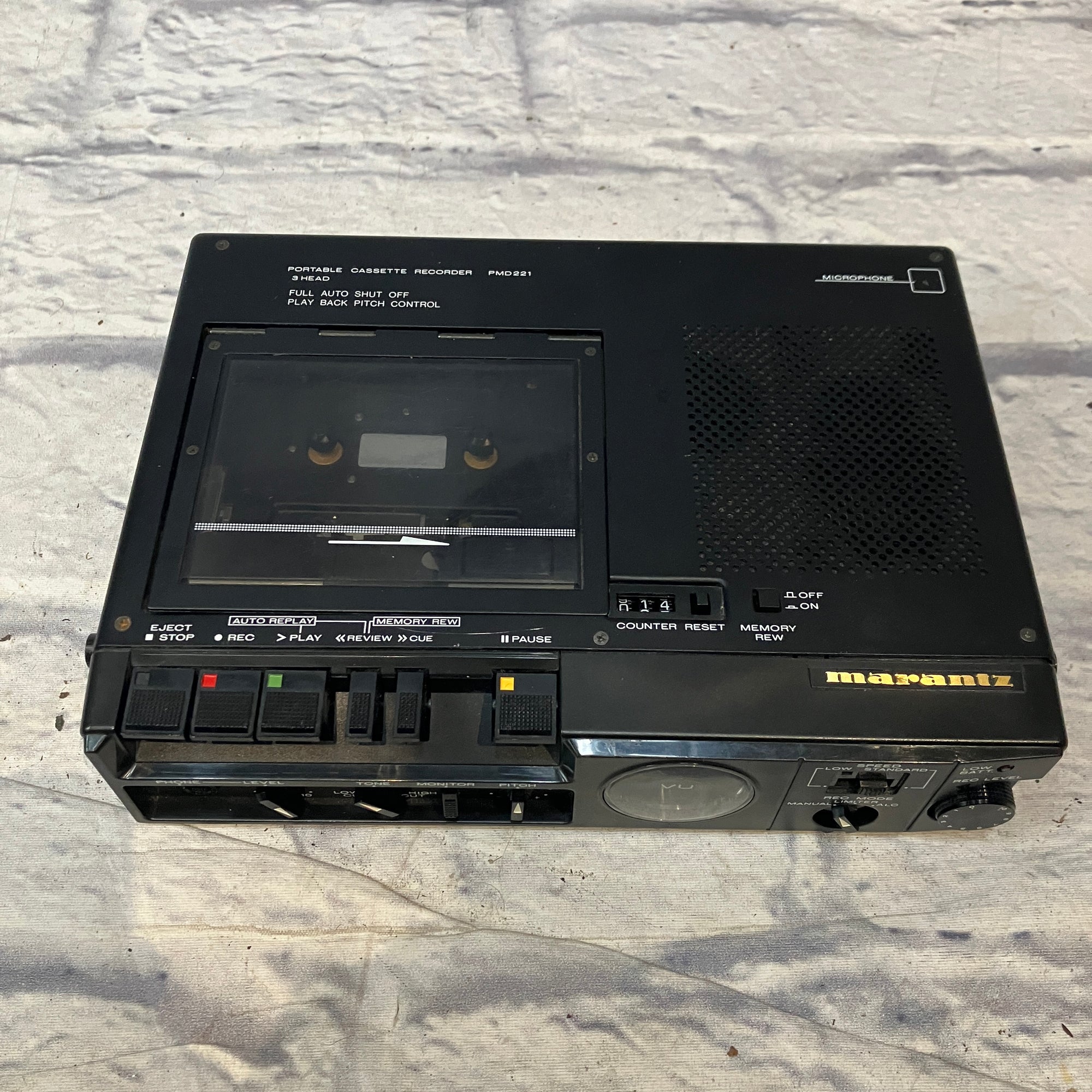 Marantz PMD221 Cassette Recorder