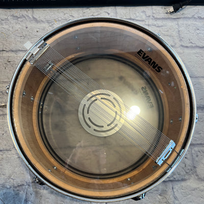 Stewart 14 x 5.5 MIJ Red Sparkle Snare Drum