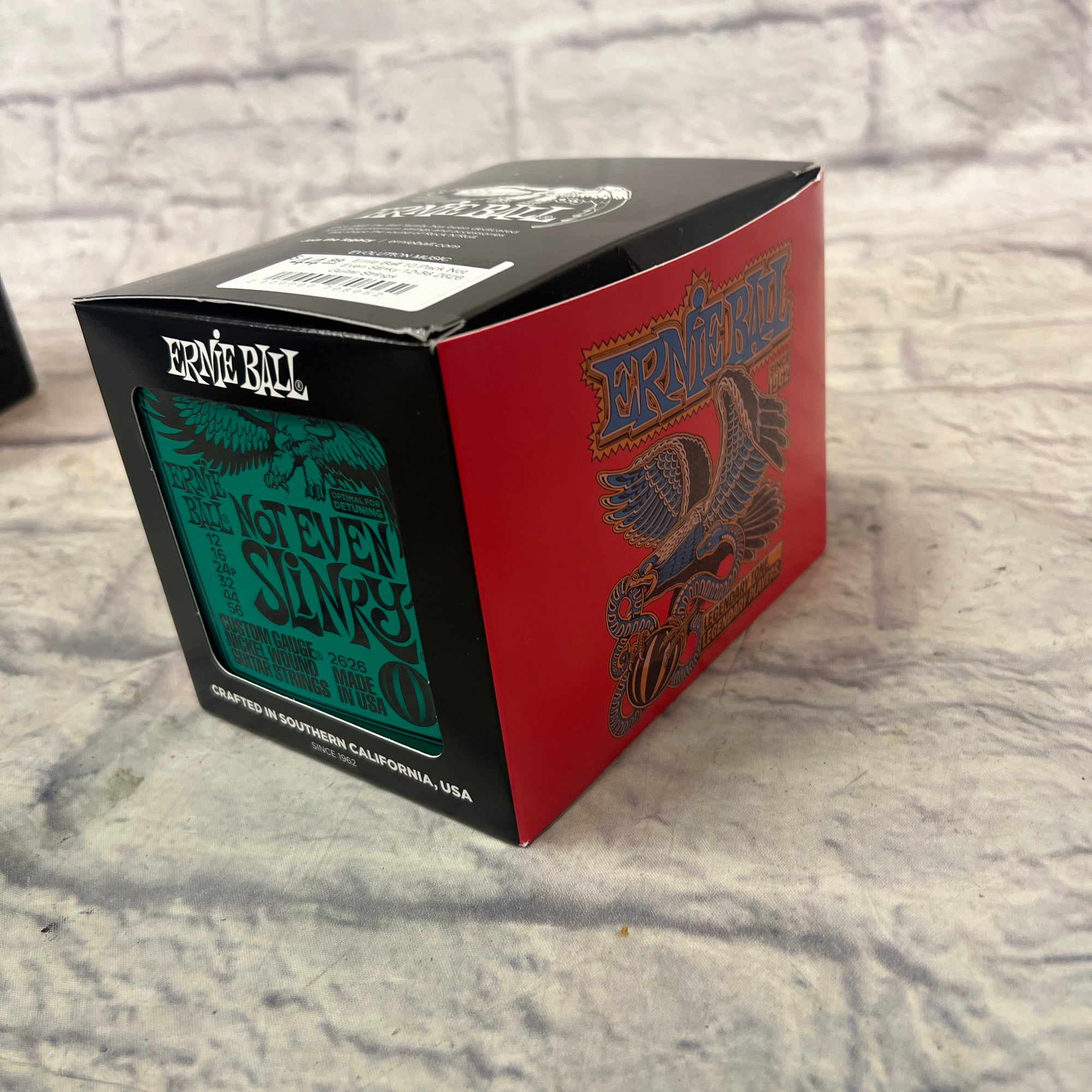 Ernie Ball 10 Pack Not Even Slinky 12-56 2626 Guitar Strings