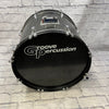 Groove Percussion 22 Black Kick Drum