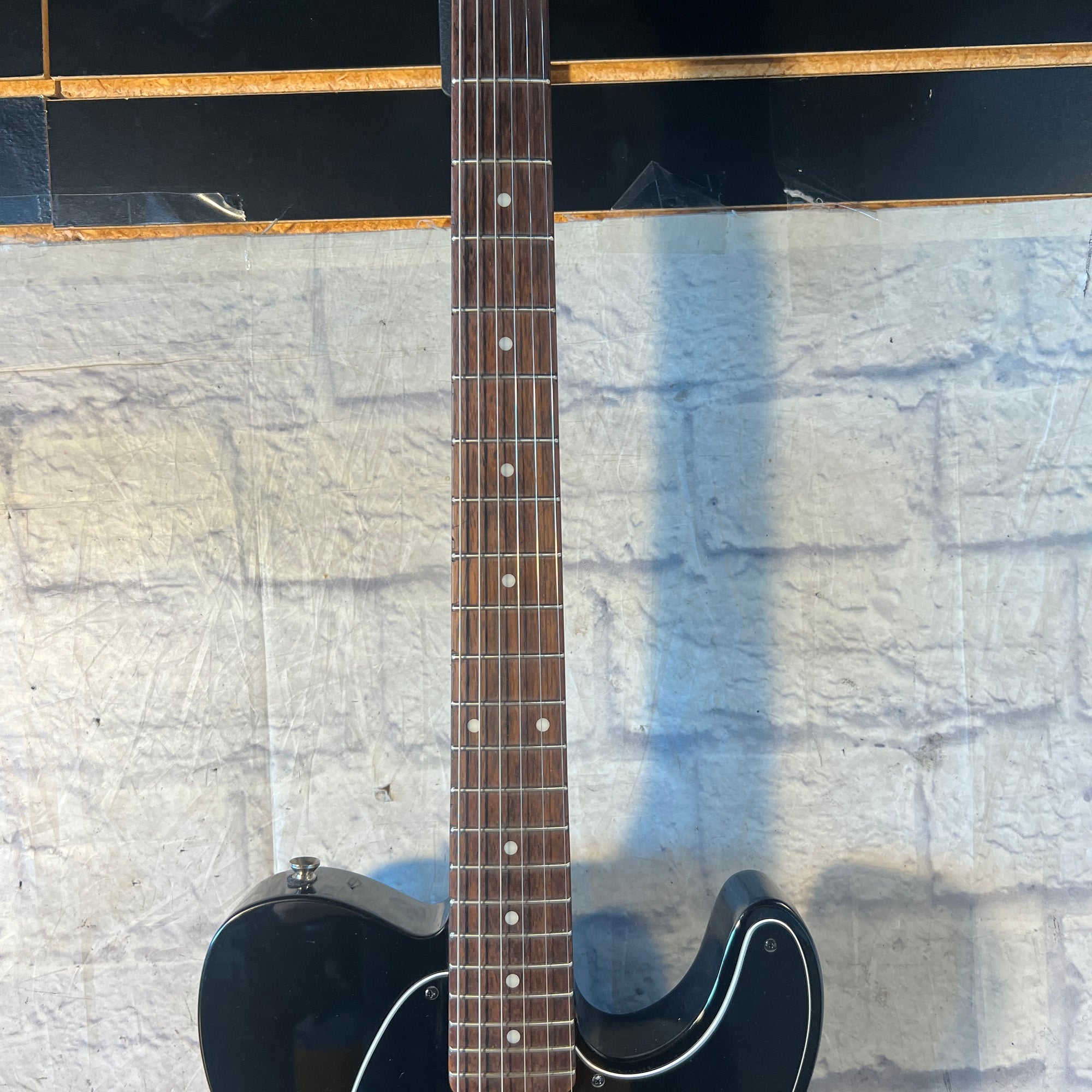 Squier Standard Telecaster Black and Chrome Model Electric Guitar