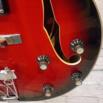 Univox Vintage Coily Hollowbody Guitar (Project Guitar)