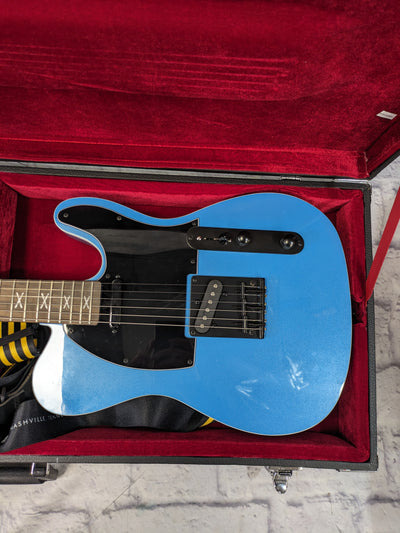 Hard Luck Kings Blue Telecaster Style with Case