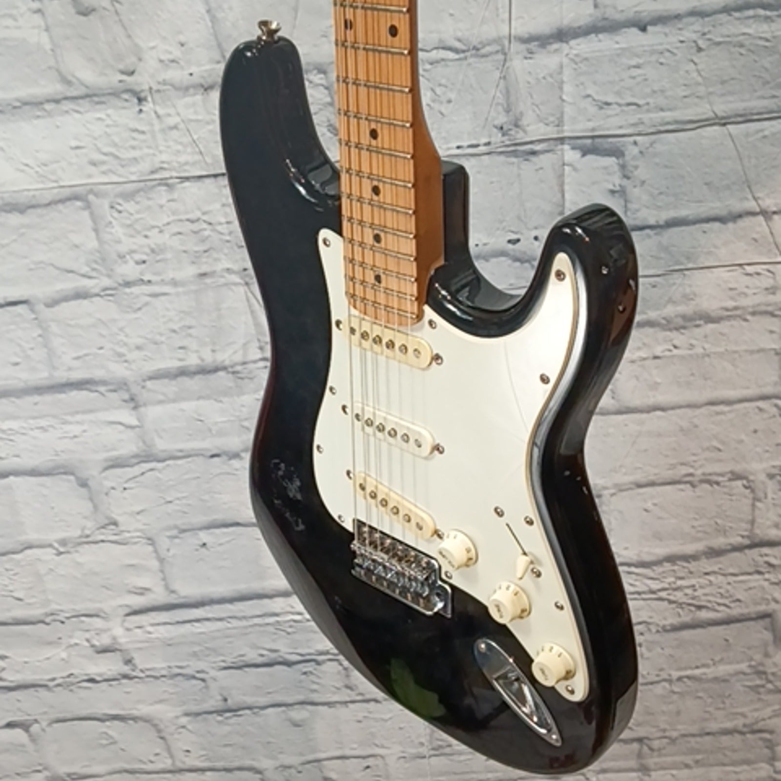 Squier Stratocaster Partscaster Electric Guitar - Black