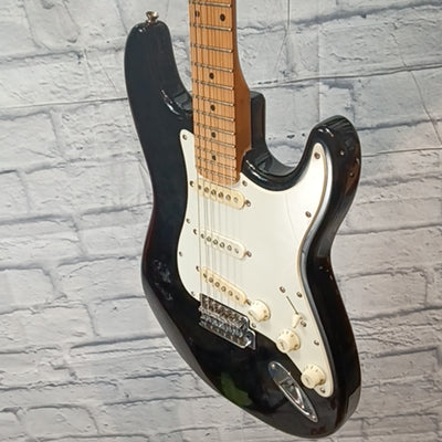 Squier Stratocaster Partscaster Electric Guitar - Black