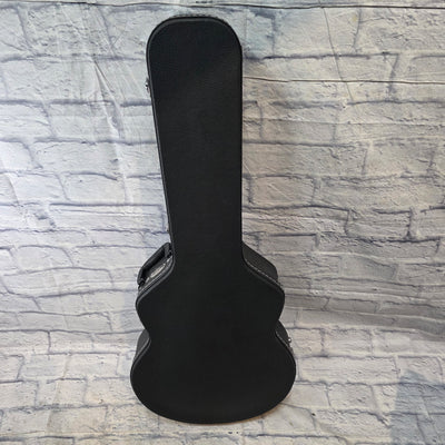 Warwick Rockcase Standard Line Hollow Body Guitar Case Black Tolex Hard Case