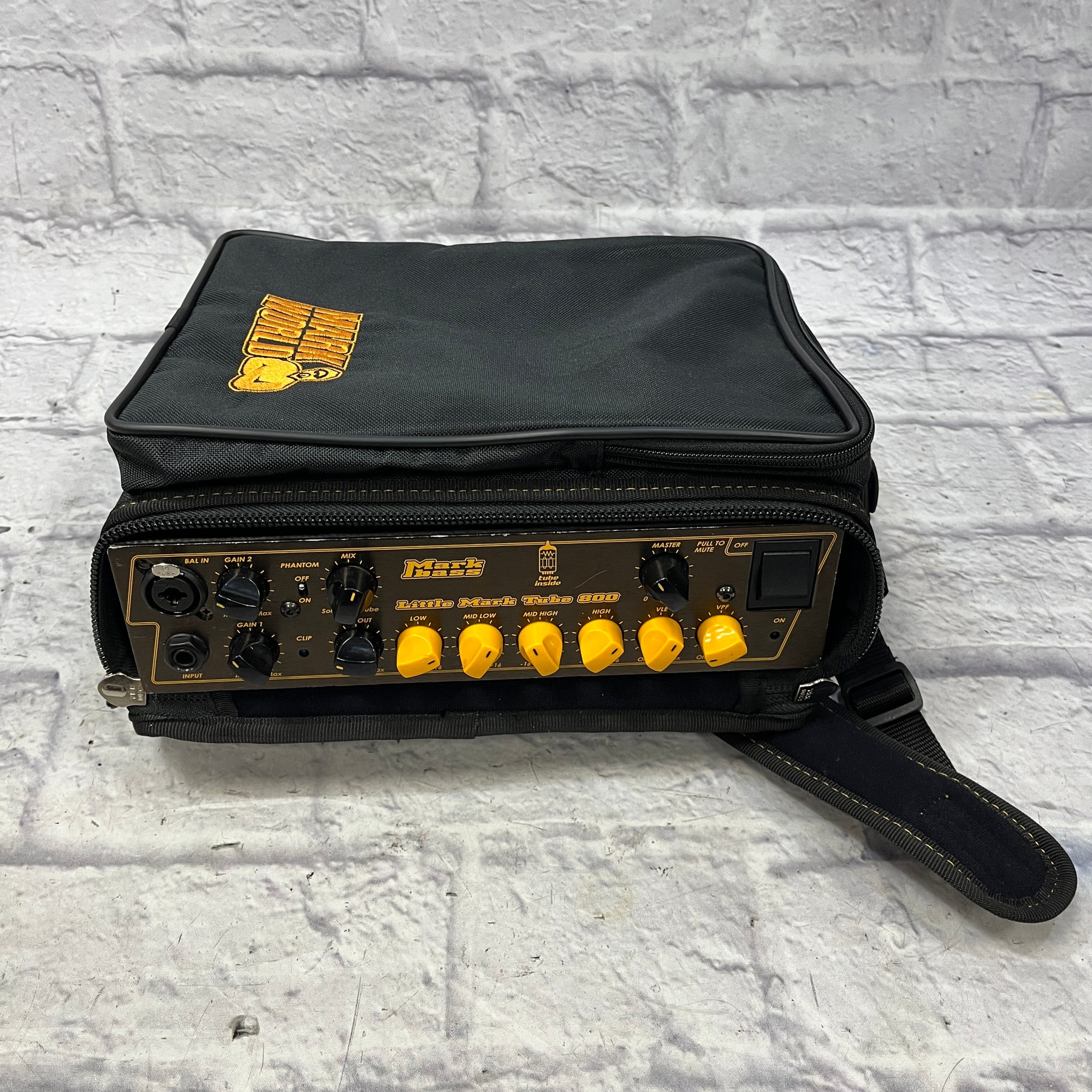 MarkBass Little Mark Tube 800 Bass Amp Head with Padded Bag
