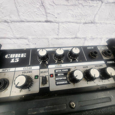 Roland Cube 15 watt Guitar Combo Amp