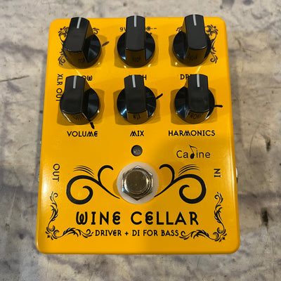Caline Wine Cellar Driver + Bass DI Pedal