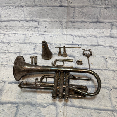 Antique C.G. Conn Perfected Wonder Cornet