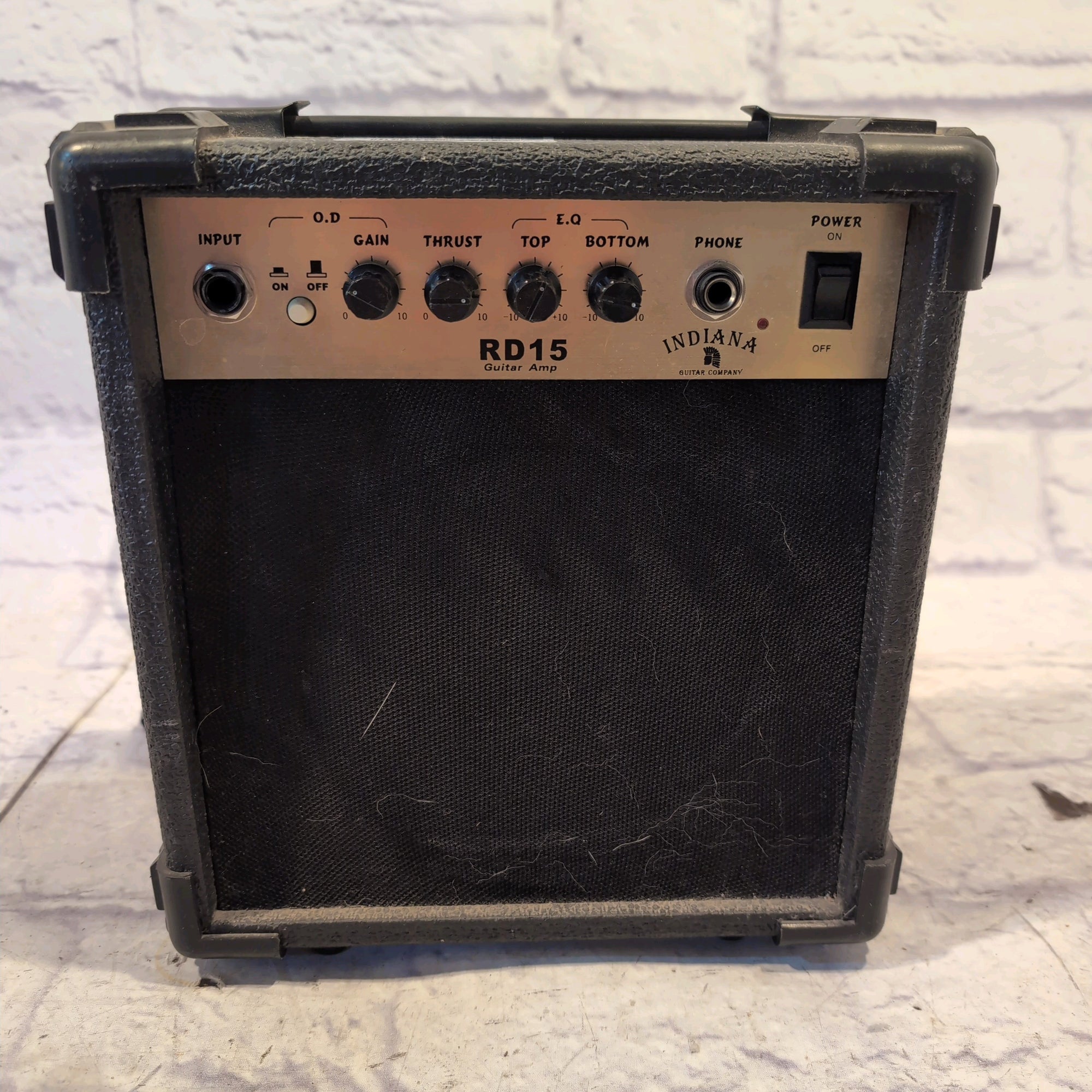 Indiana RD15 Beginner Practice Guitar Combo Amp