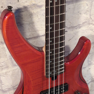 Yamaha TRBX604FM 4 String Bass Guitar - Caramel Brown