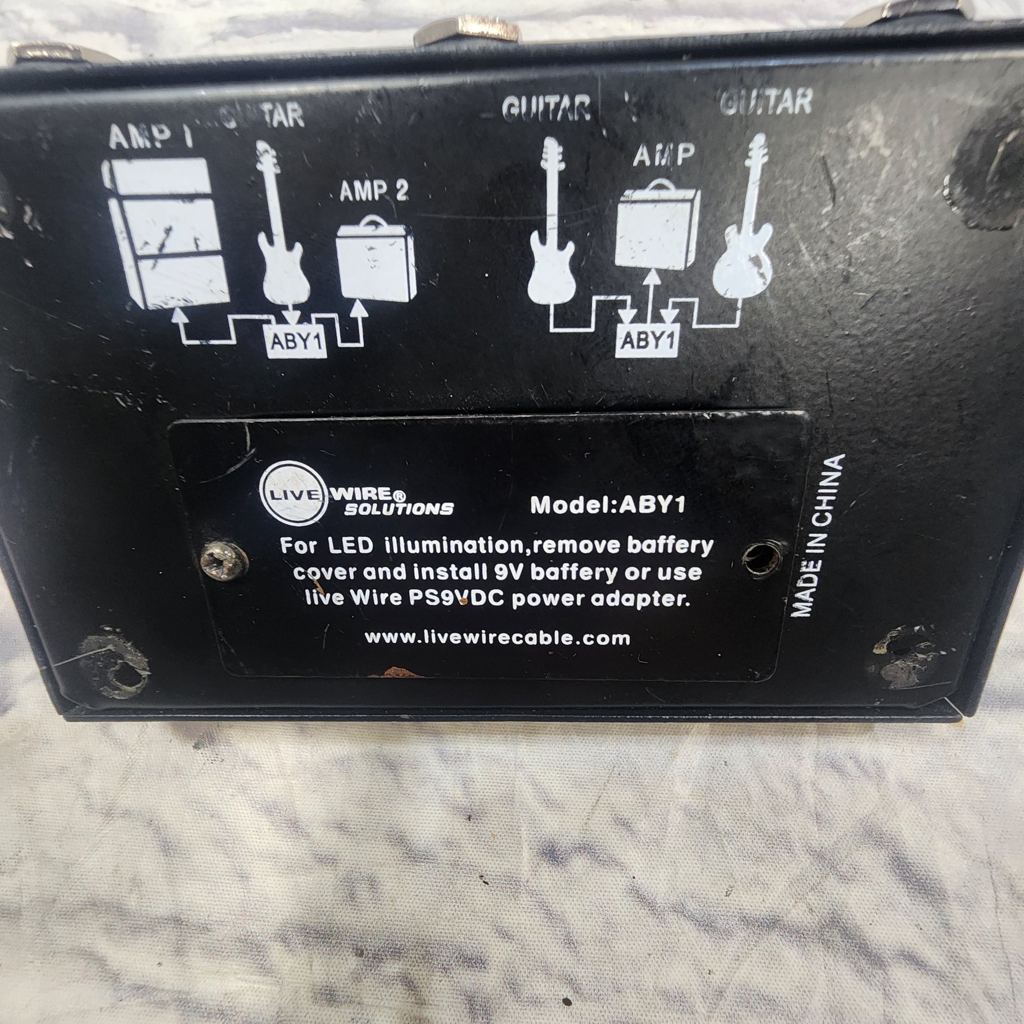 Livewire ABY Box A-B Footswitch