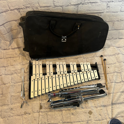 Ludwig Bell Set with Case, Stand, and Mallets