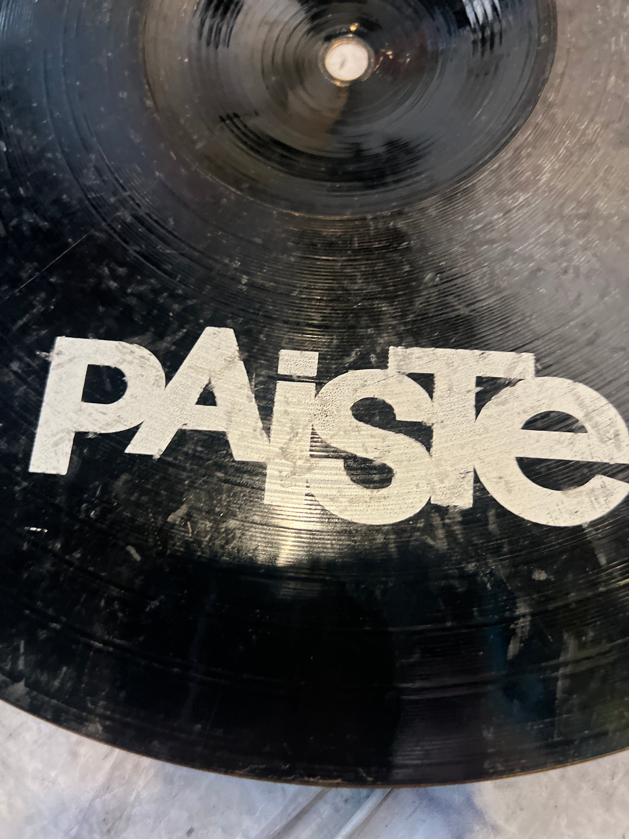 Paiste 16 Colorsound 5 Black Crash Cymbal