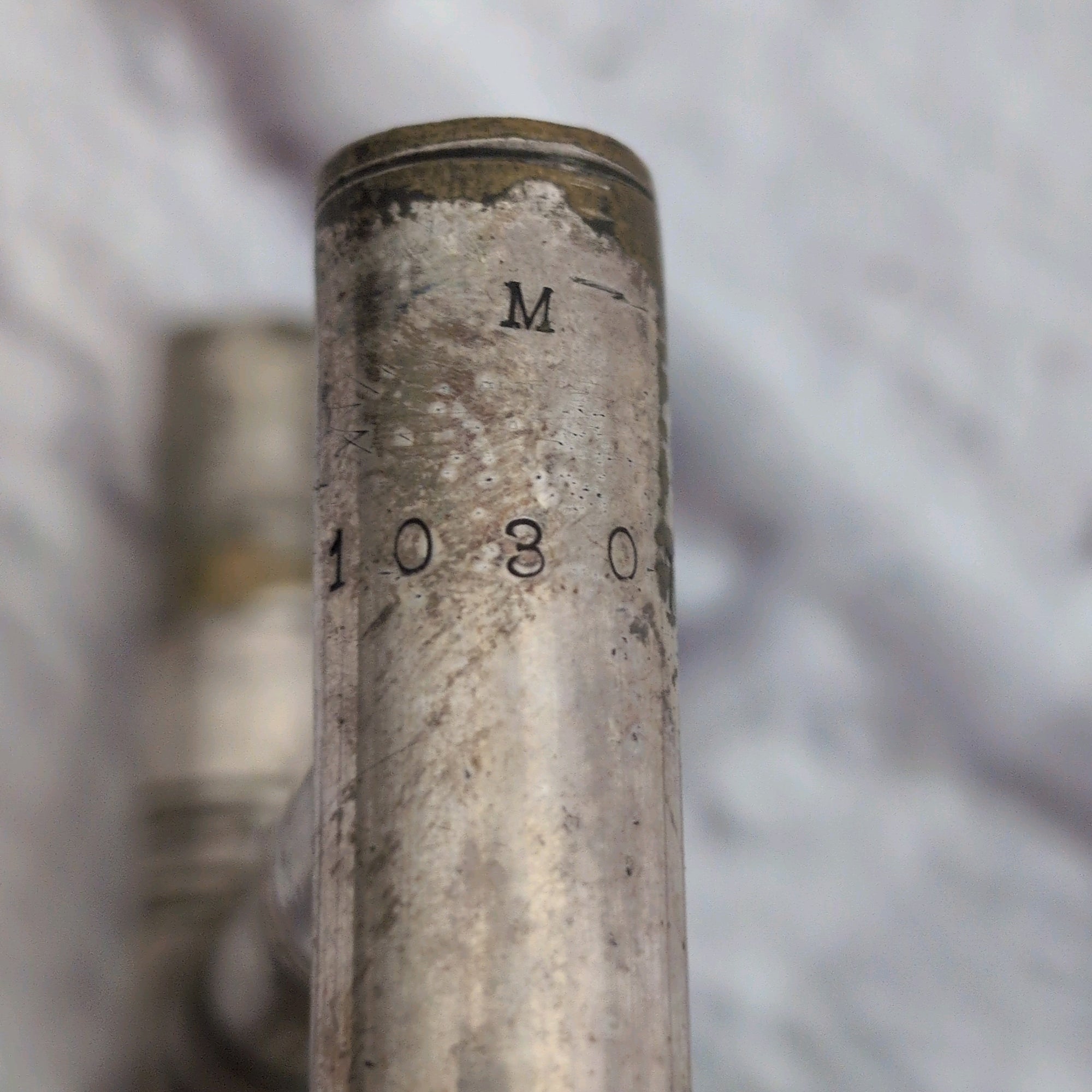 Vintage The Martin Instrument Co. Elkhart Ind. Trombone 1914 Silver