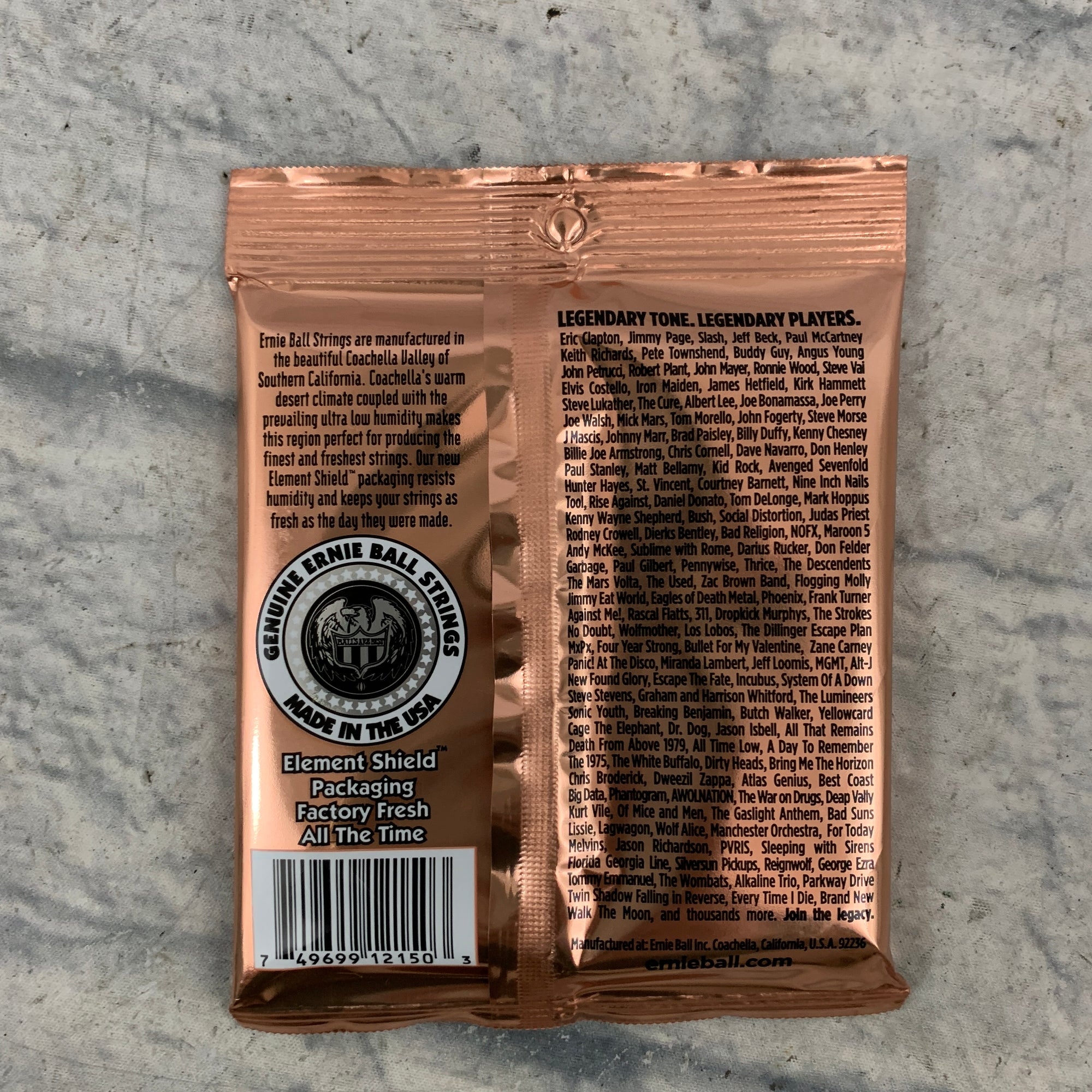 Ernie Ball Earthwood Extra Light Phosphor Bronze Acoustic Strings 10 - 50