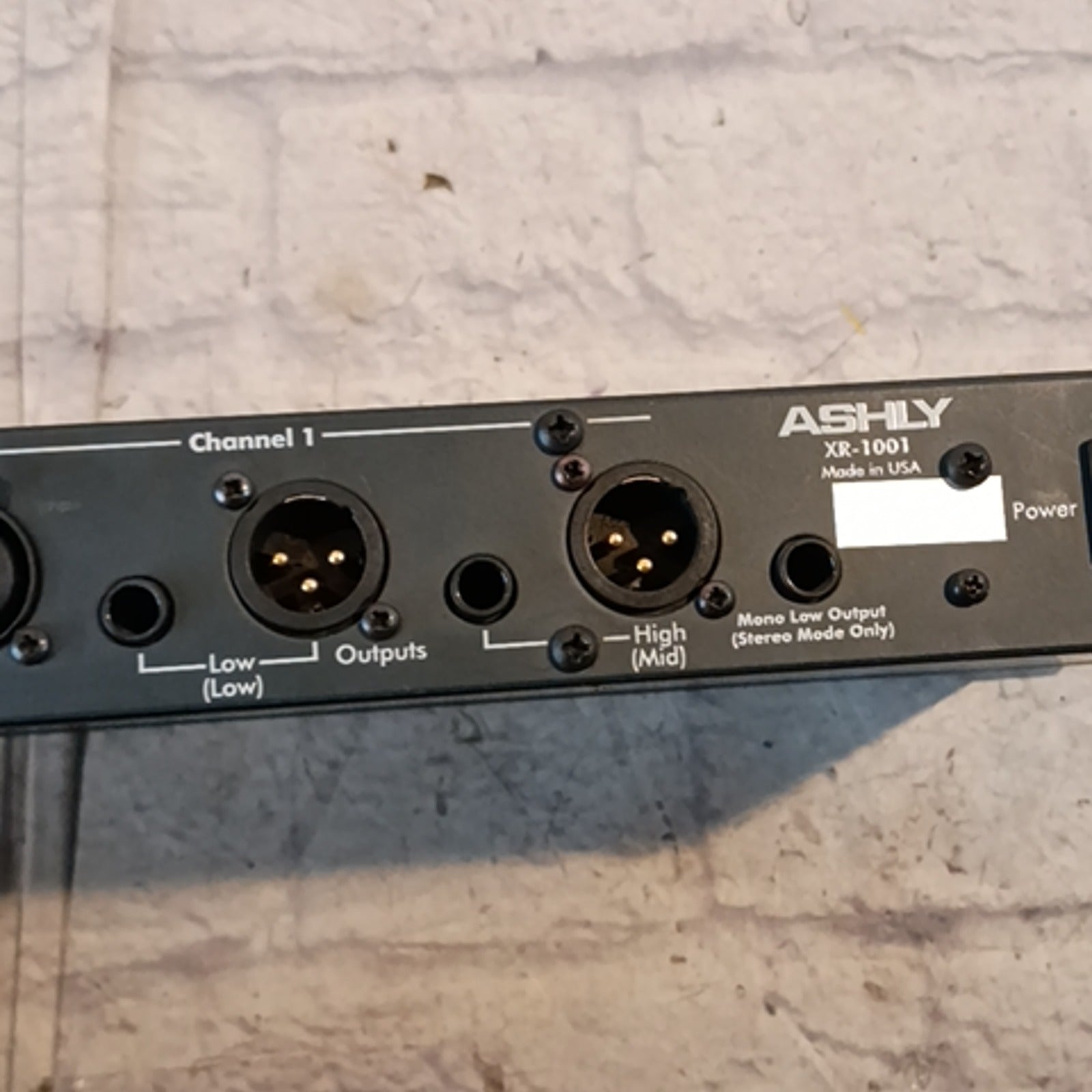 Ashly XR-1001 crossover unit Crossovers