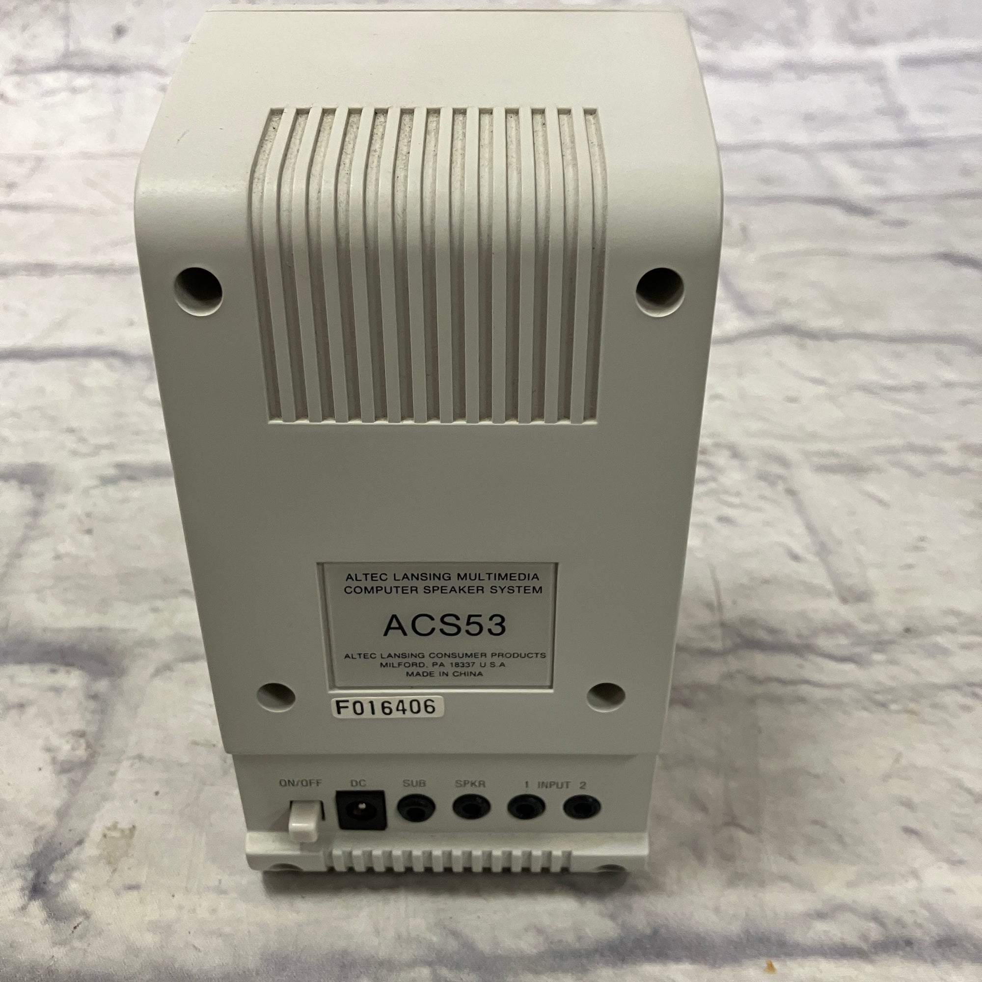 Altec Lansing ACS53 Computer Speakers (Trio)