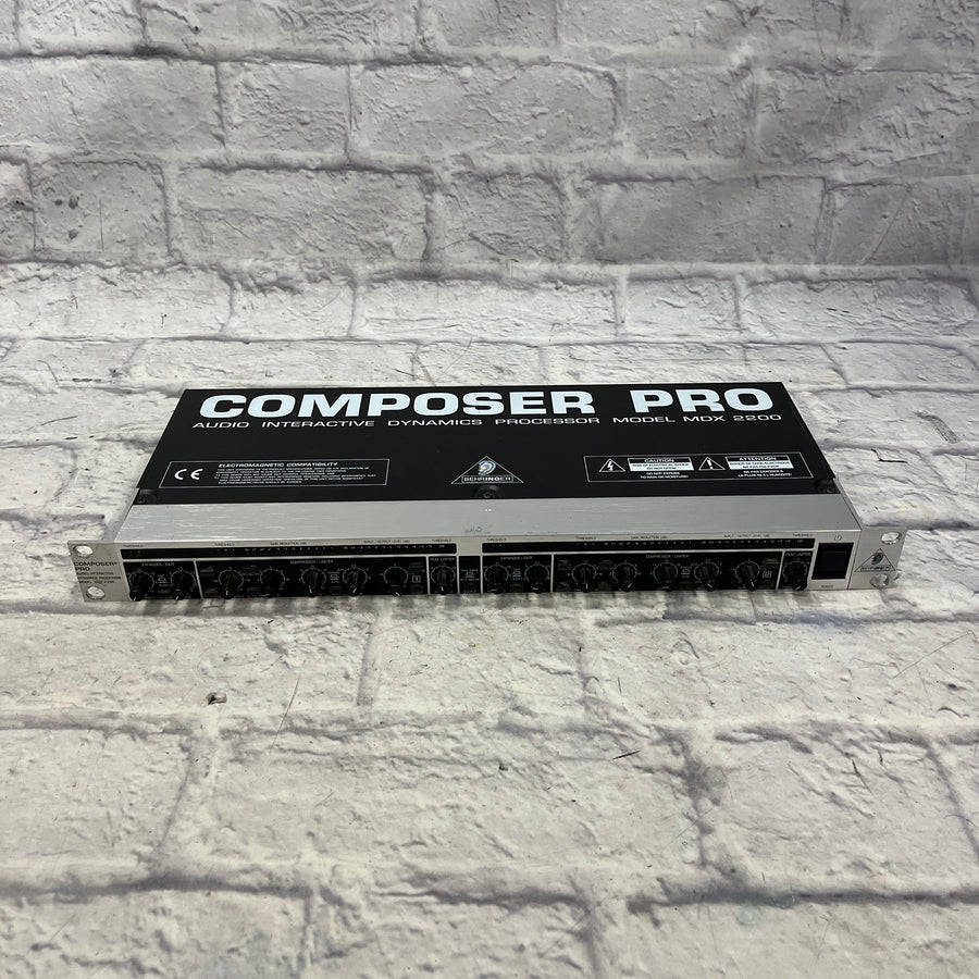 Behringer MDX2200 Composer Pro