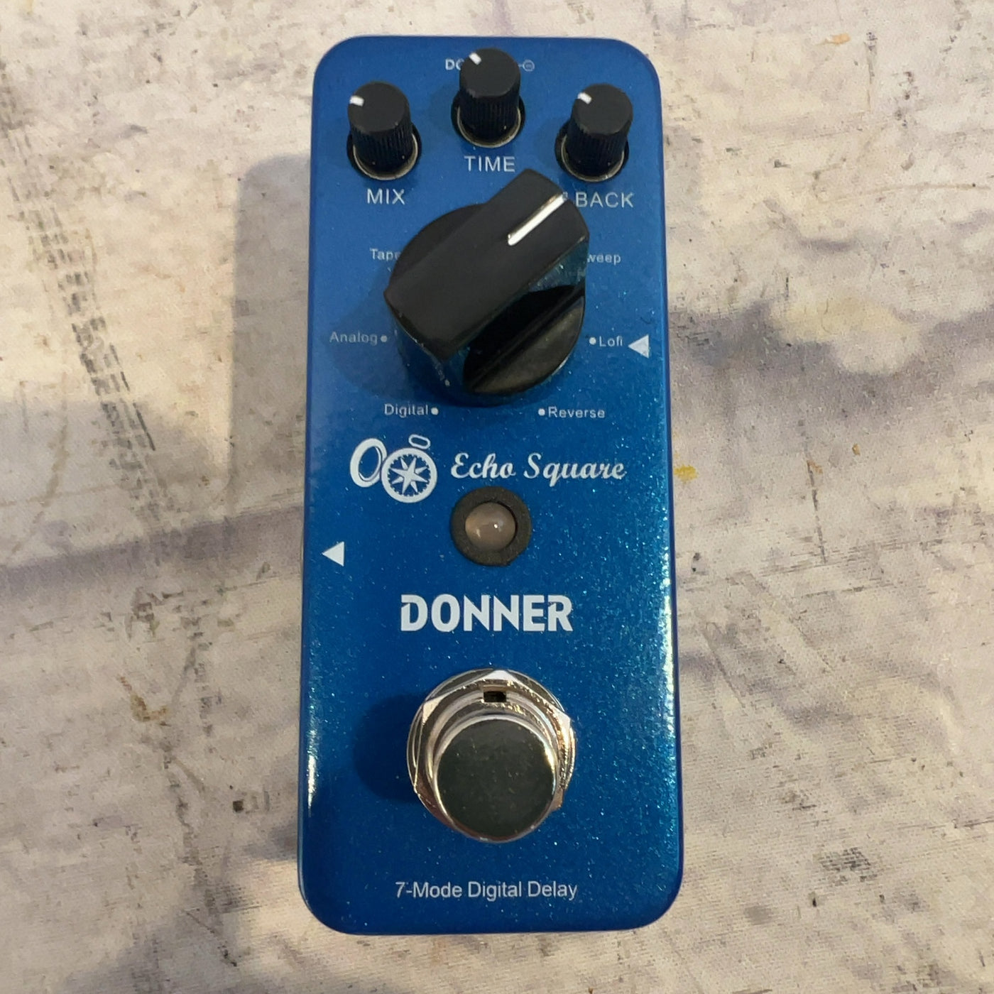 Donner Echo Square Mini Multi Delay Pedal