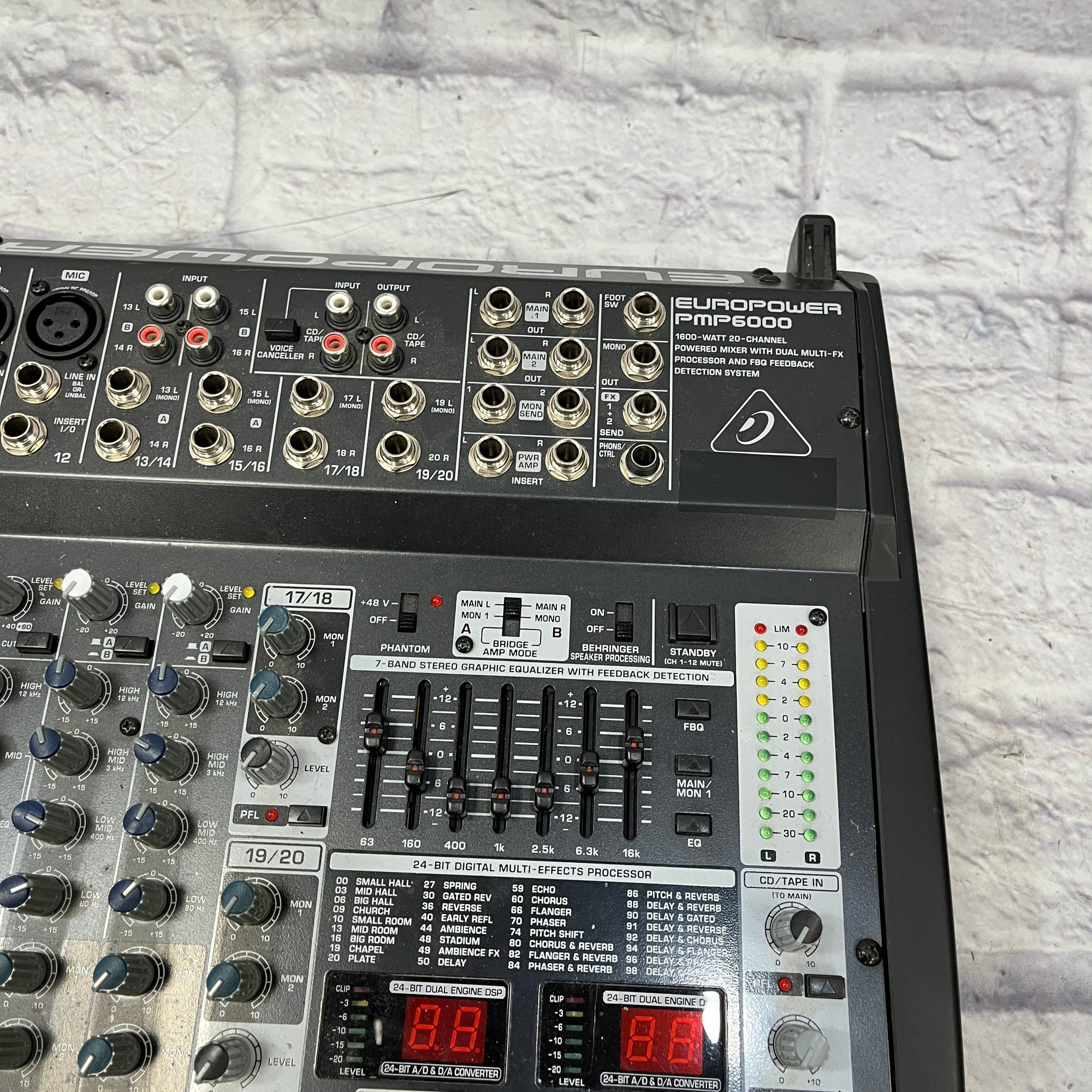 Behringer PMP6000 Powered Mixer