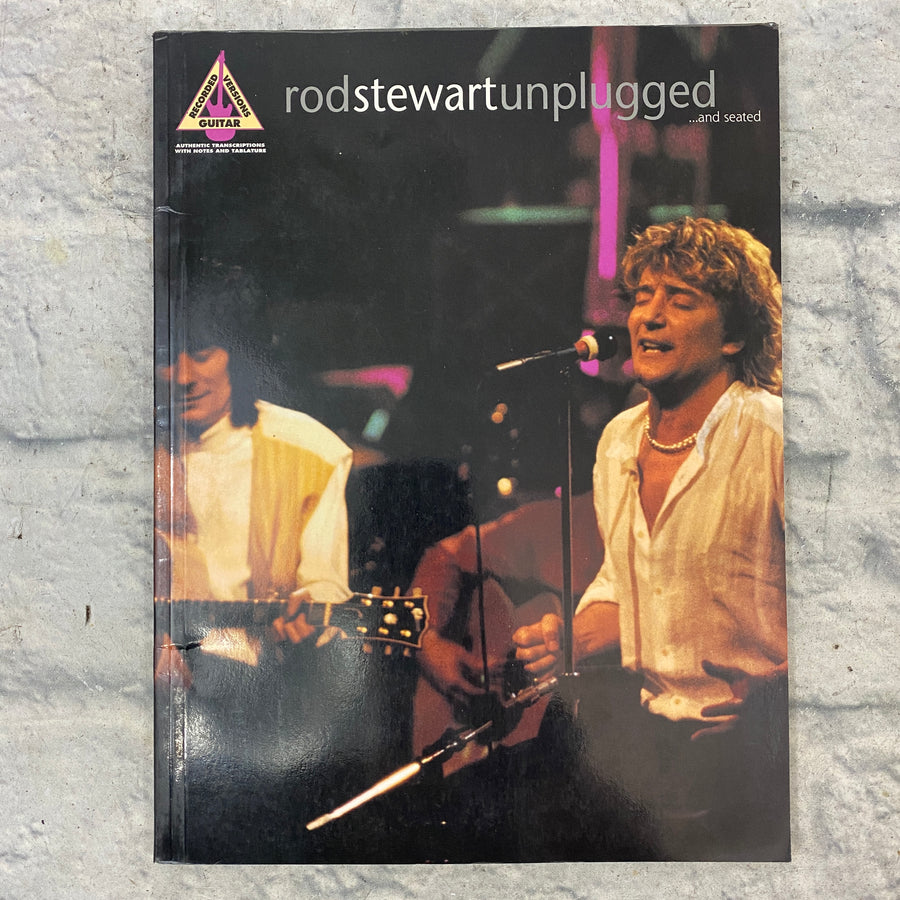 Hal Leonard Rod Stewart Unplugged Guitar Book