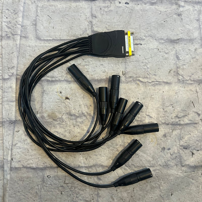 D'Addario PW-XLRMB-01 3' Modular snake System Snake
