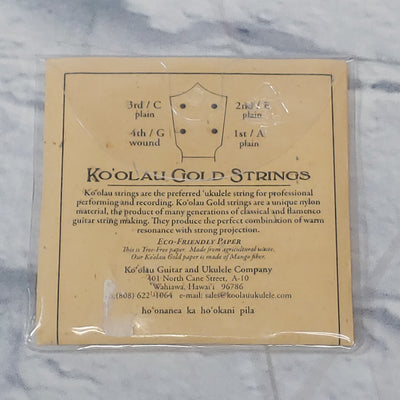 Ko'olau Precision Radiused Mahana Tenor 4 strings Wound 4th Ukulele Strings