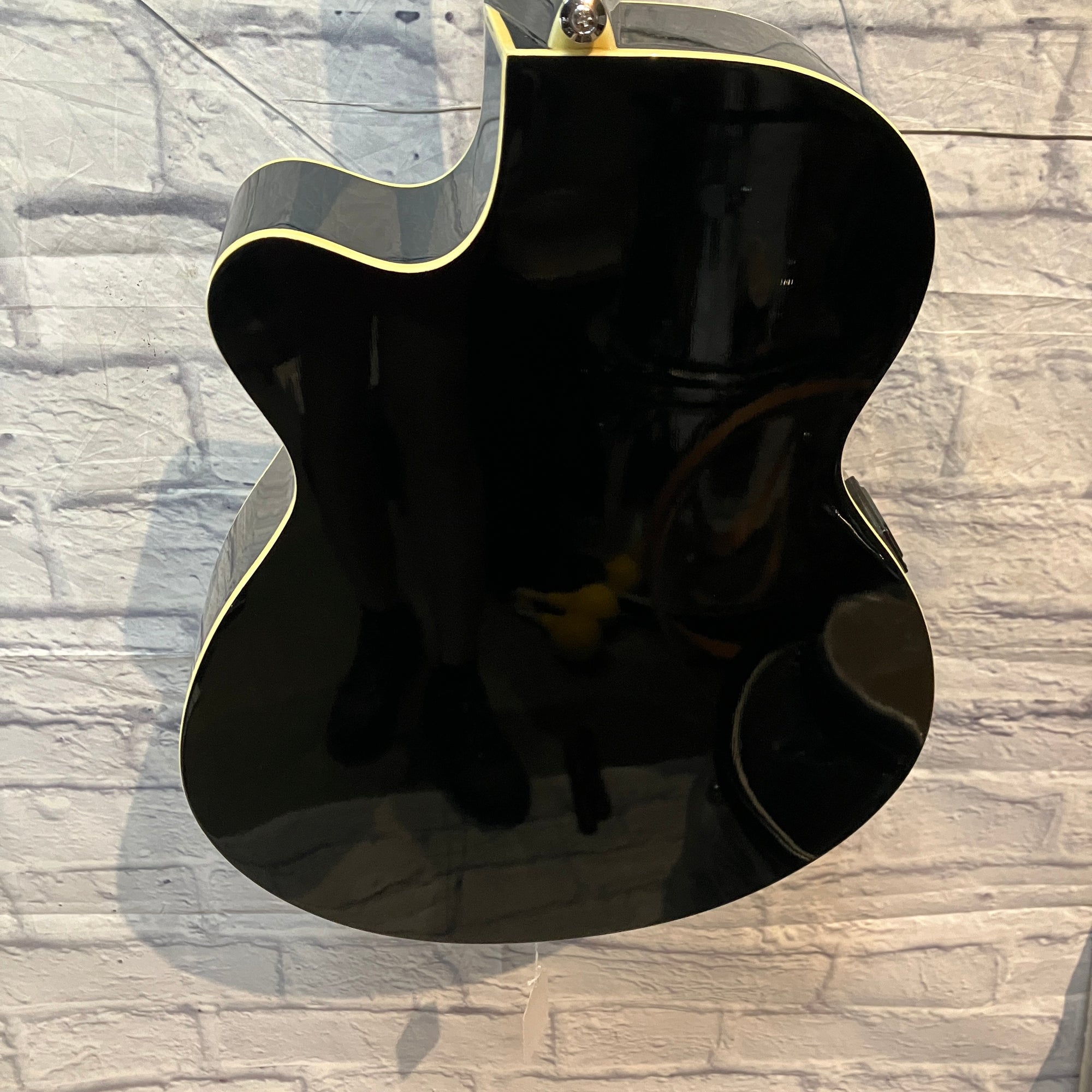 Ibanez AEG5 Thinline Acoustic Guitar Black