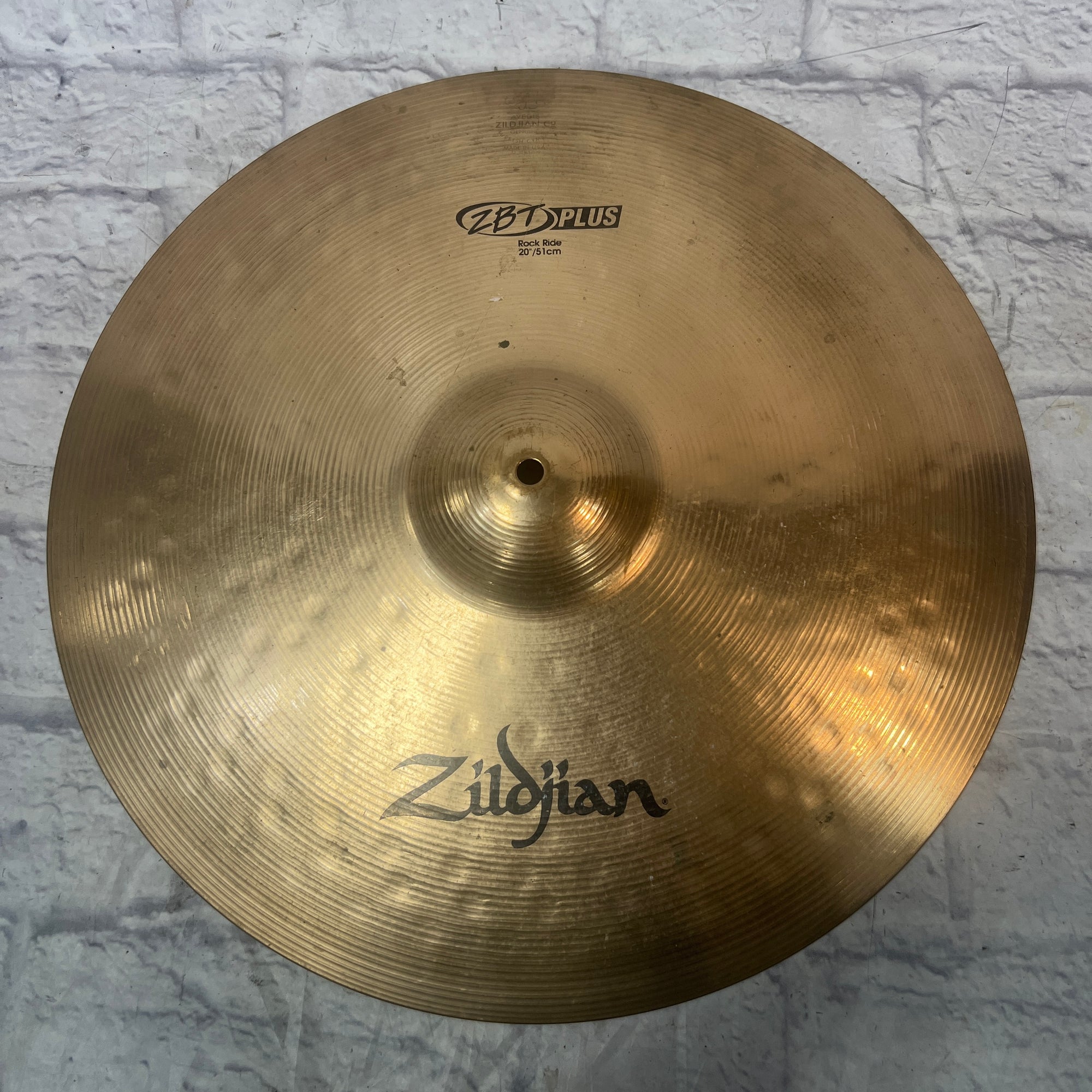 Zildjian 20 ZBT Plus Rock Ride Cymbal