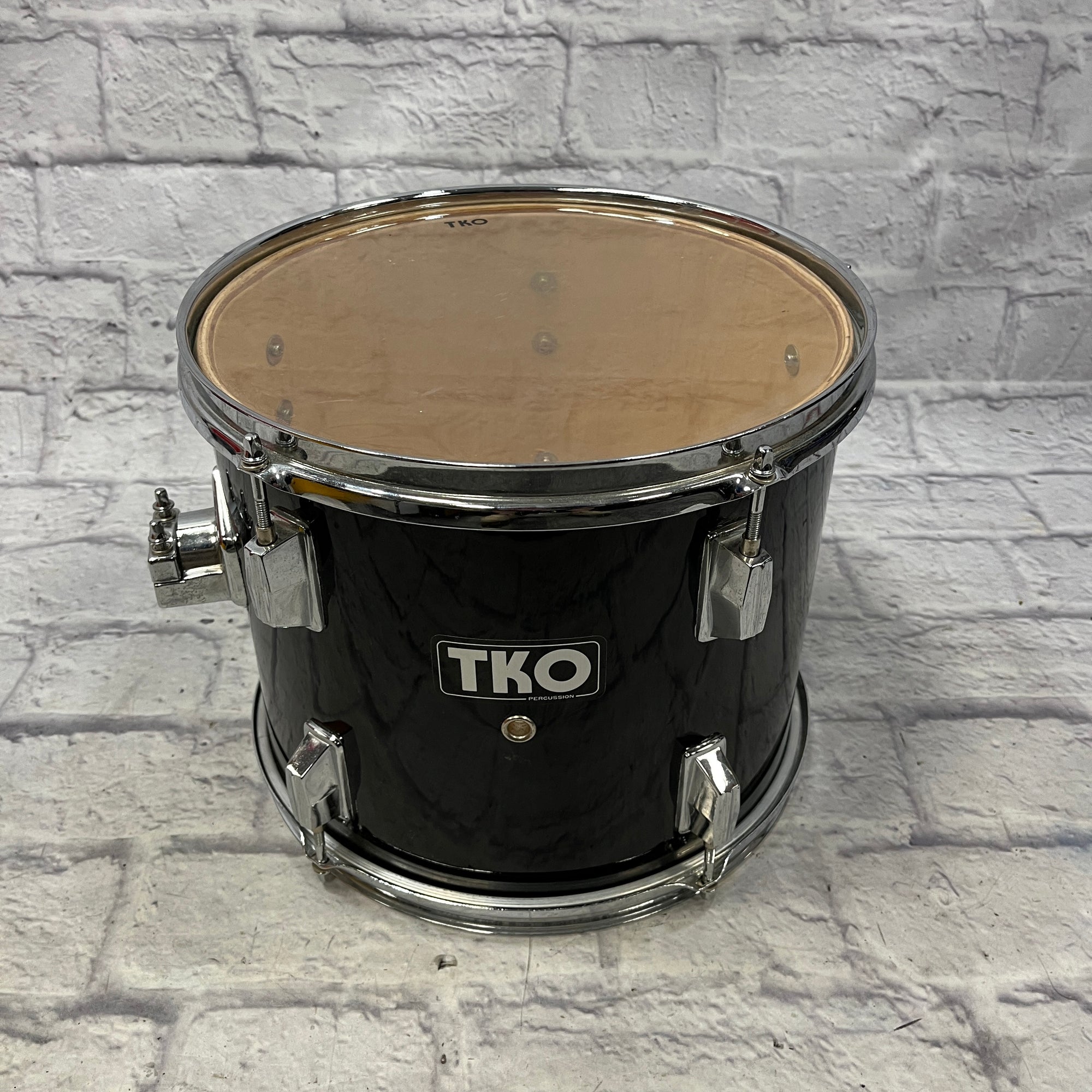 TKO 12 Rack Tom Black