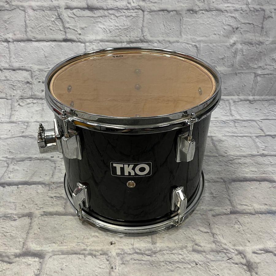 TKO 12 Rack Tom Black