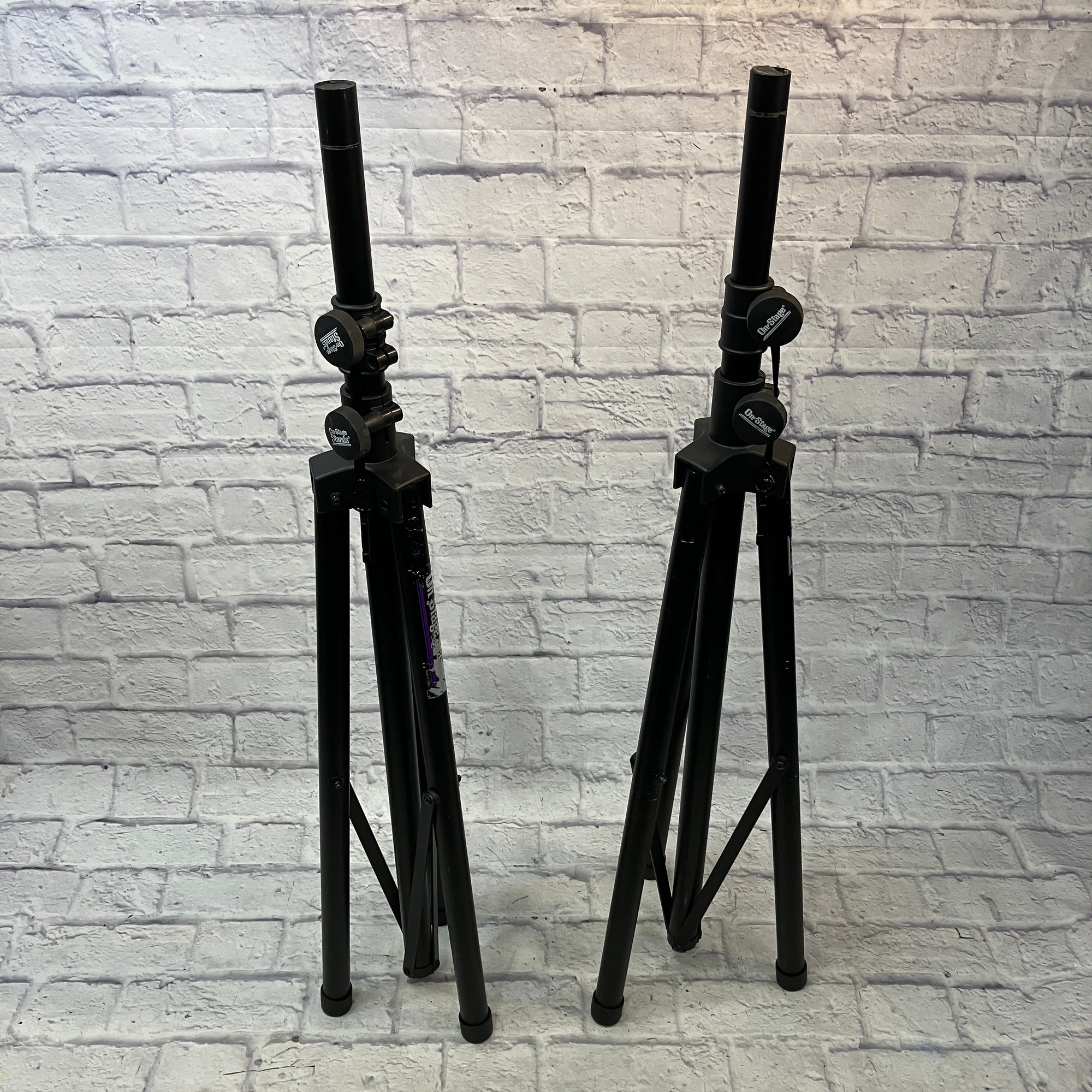 On Stage Stands Speaker Stand Pair with Carry Bag