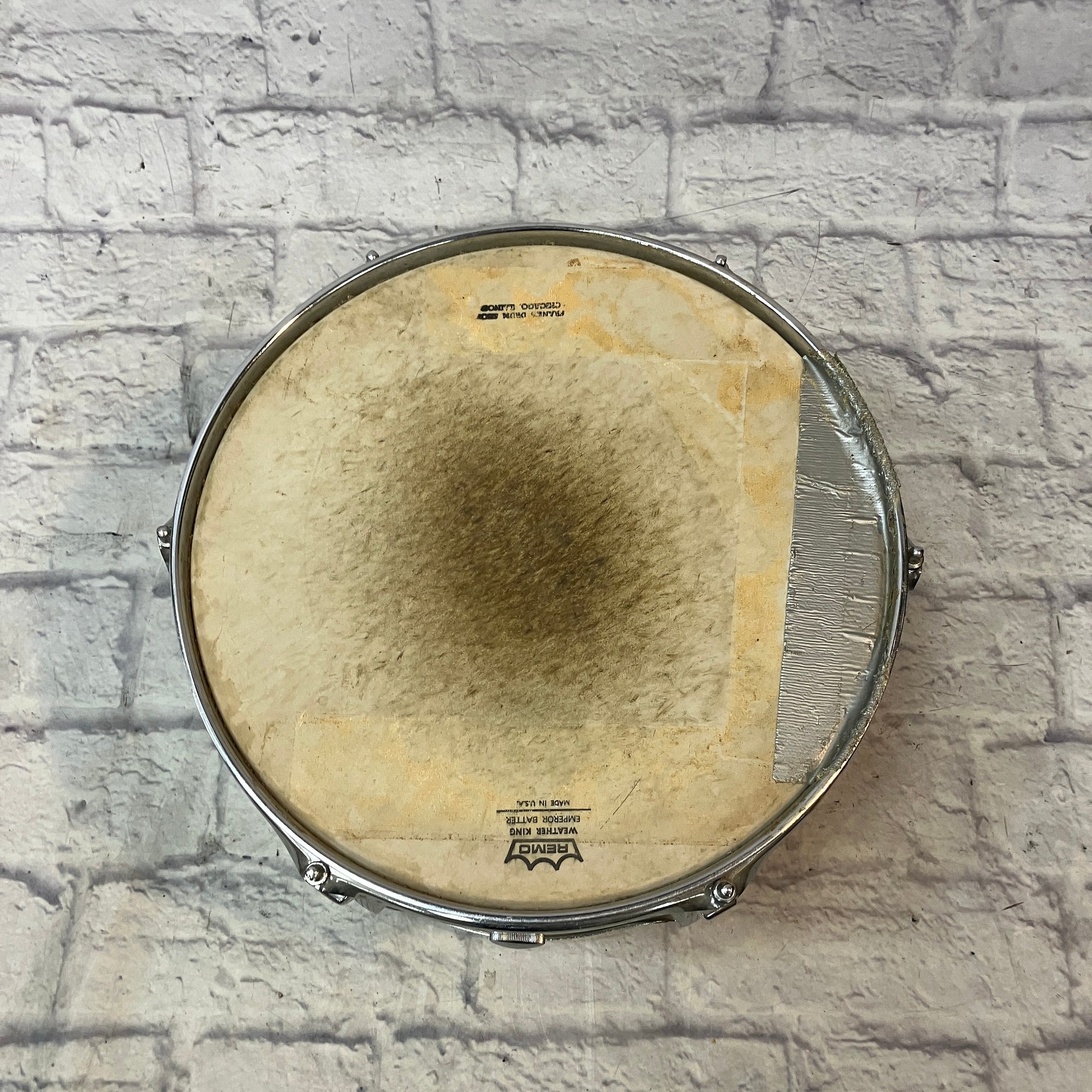 Vintage Ludwig Silver Sparkle Rack Tom