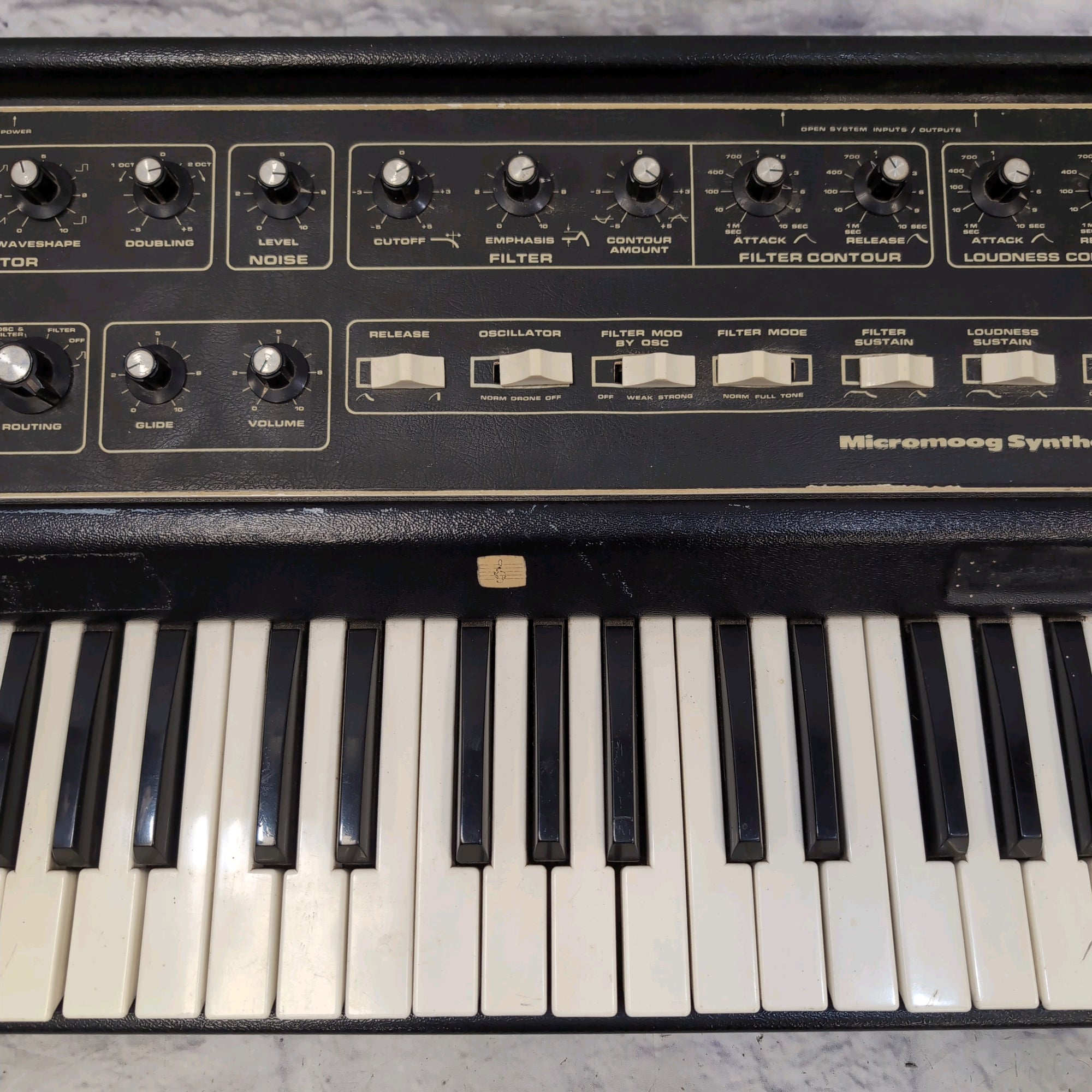 Moog Vintage Micromoog Model 2090 Analog Synthesizer AS IS