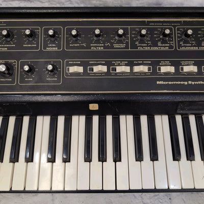 Moog Vintage Micromoog Model 2090 Analog Synthesizer AS IS