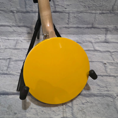 Mulucky Banjo Ukulele - Yellow w/ gig bag