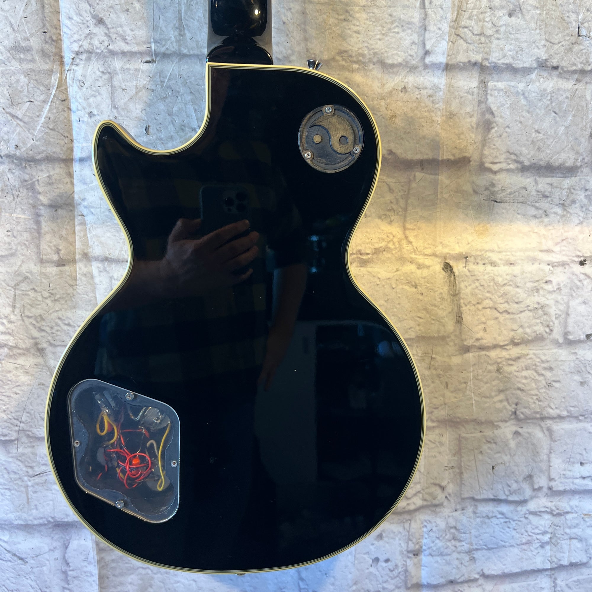 Epiphone Les Paul Custom Pro Silver Burst Upgraded Electric Guitar