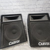 Carvin 742 400 Watt Passive PA Speakers (Pair with Dust Covers)